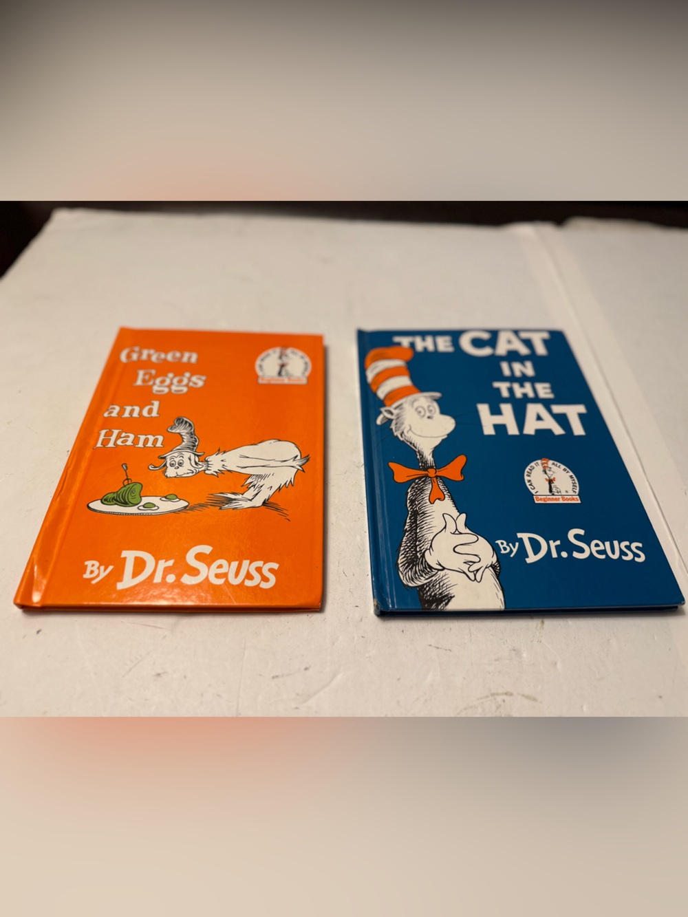 Dr. Seuss Books cat in the hat and green eggs and ham hardcover books